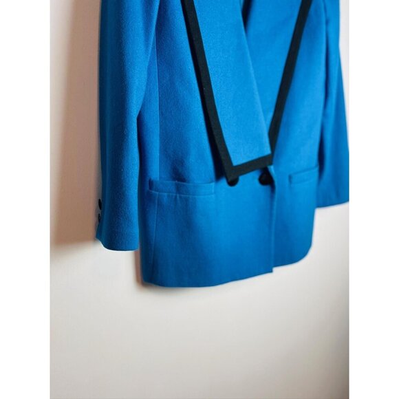 Vintage Kasper Blue Blazer - Picture 2 of 10